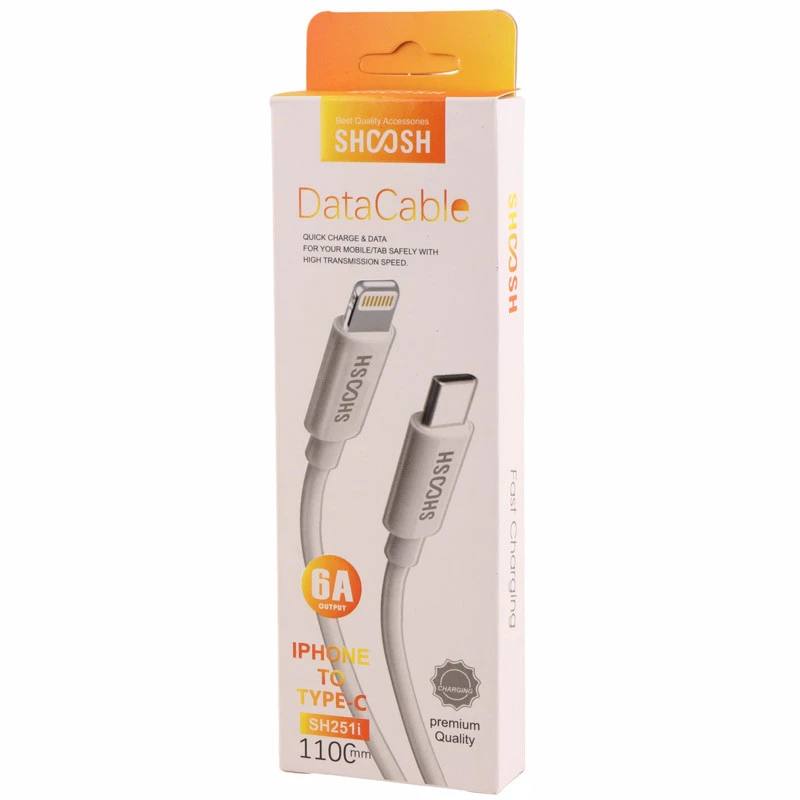 جعبه کابل تبدیل لایتنینگ به USB-C شوش مدل SH251 i